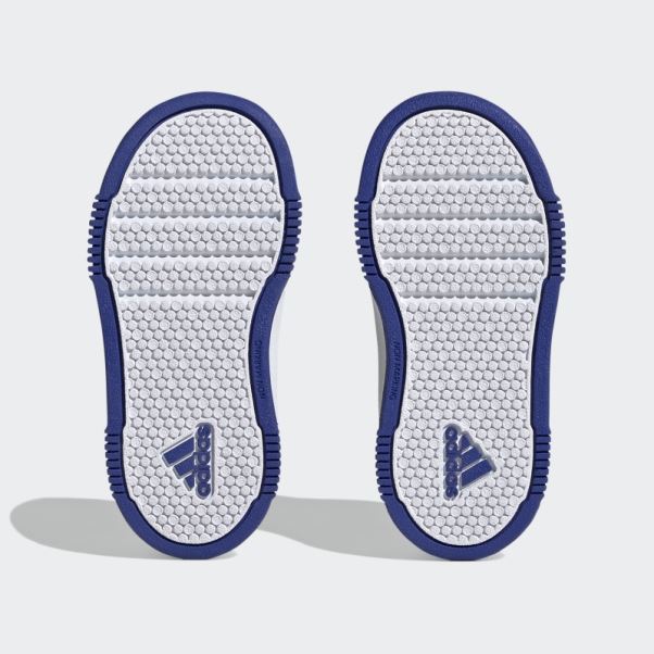 Chaussures Adidas Tensaur Noires élégantes à Crochets Et Boucles