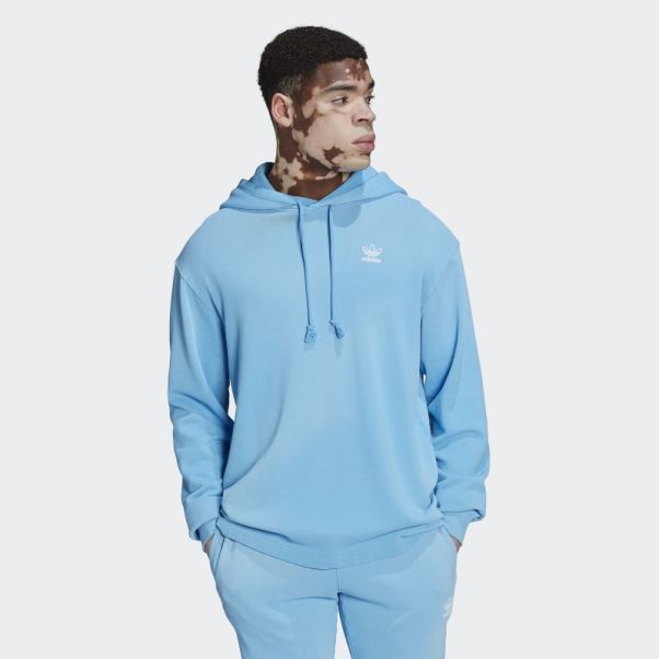 Sweat à Capuche Essentials+ Dye Bleu Adidas