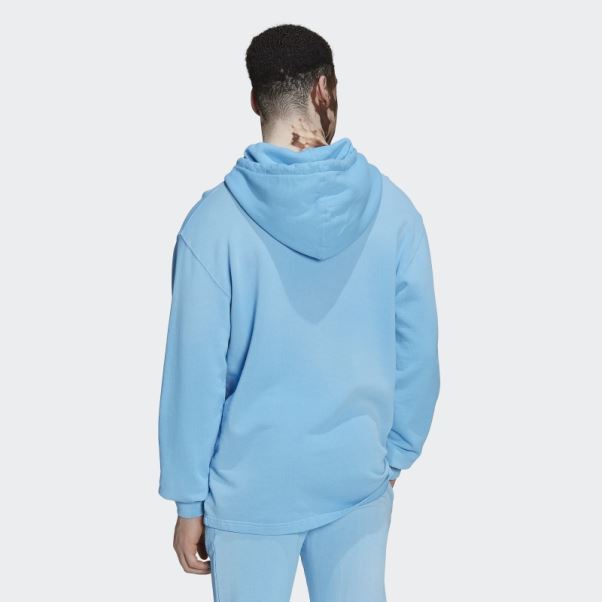 Sweat à Capuche Essentials+ Dye Bleu Adidas