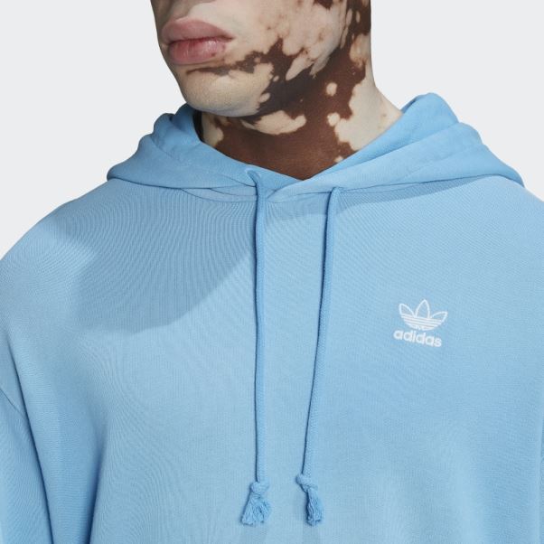Sweat à Capuche Essentials+ Dye Bleu Adidas