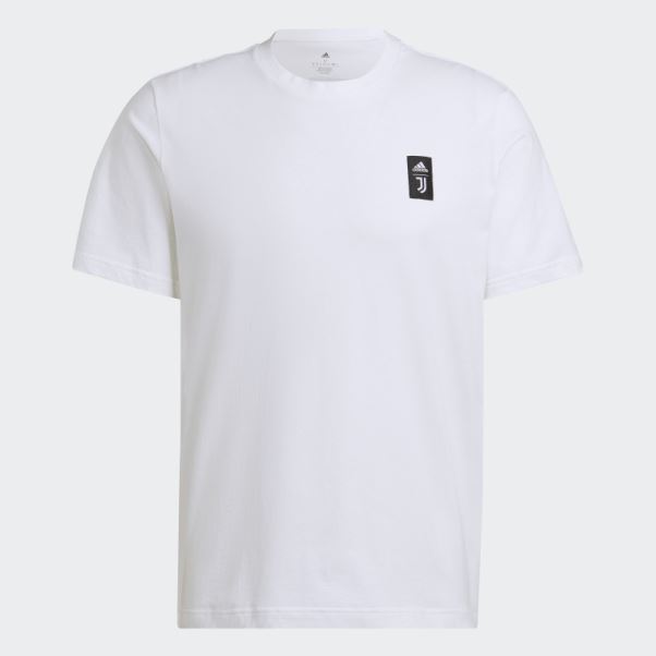 Adidas T-shirt Graphique Juventus Blanc
