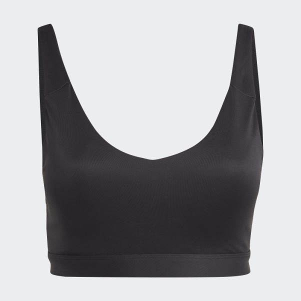 Soutien-gorge D'entraînement Léger Adidas Noir (grande Taille)