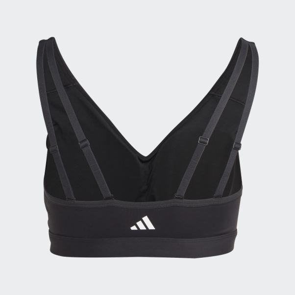 Soutien-gorge D'entraînement Léger Adidas Noir (grande Taille)