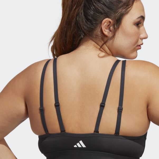 Soutien-gorge D'entraînement Léger Adidas Noir (grande Taille)