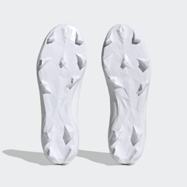 Predator Precision.3 Chaussures De Football Pour Terrain Sec Adidas Blanc