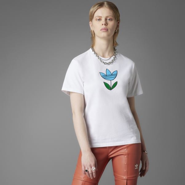 T-shirt Graphique Toujours Original Adidas Blanc