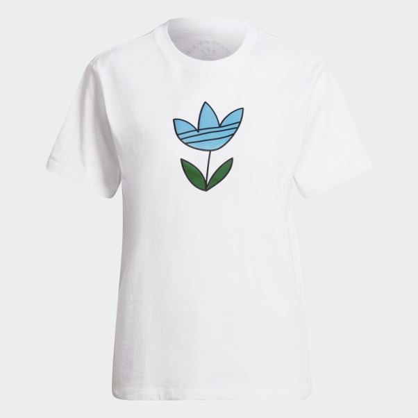 T-shirt Graphique Toujours Original Adidas Blanc