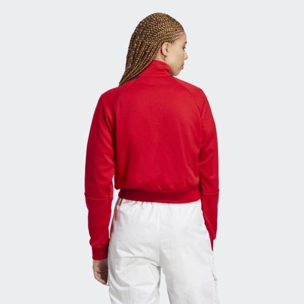 Adidas Tiro Suit Up Lifestyle Veste De Survêtement écarlate