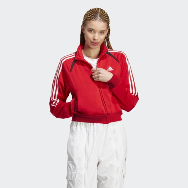 Adidas Tiro Suit Up Lifestyle Veste De Survêtement écarlate