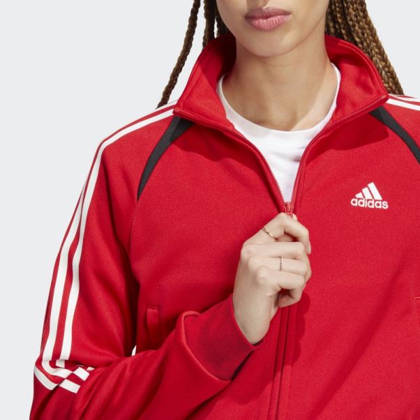 Adidas Tiro Suit Up Lifestyle Veste De Survêtement écarlate