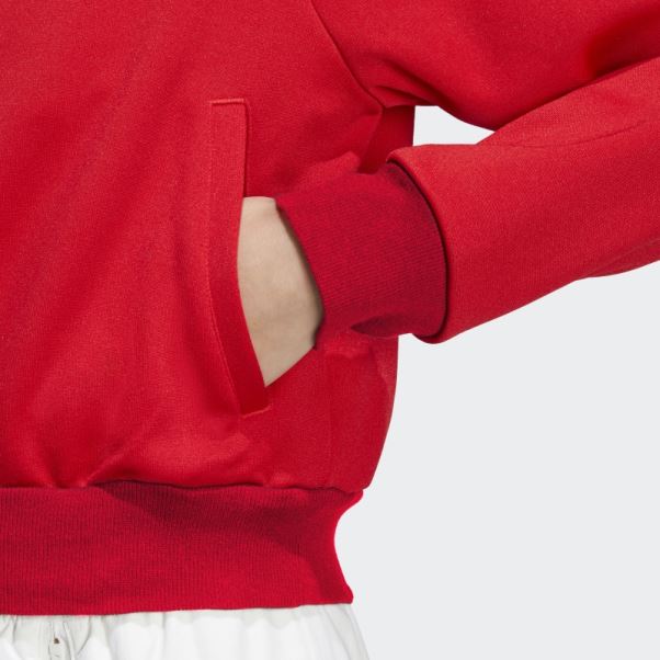 Adidas Tiro Suit Up Lifestyle Veste De Survêtement écarlate