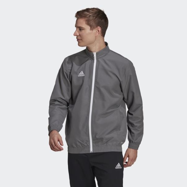 Survetement De Presentation Entrada 22 Gris Adidas