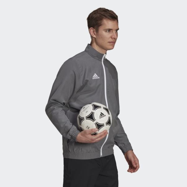 Survetement De Presentation Entrada 22 Gris Adidas