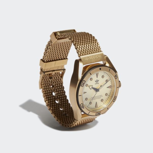 Montre édition Deux M Or Métallisé Adidas