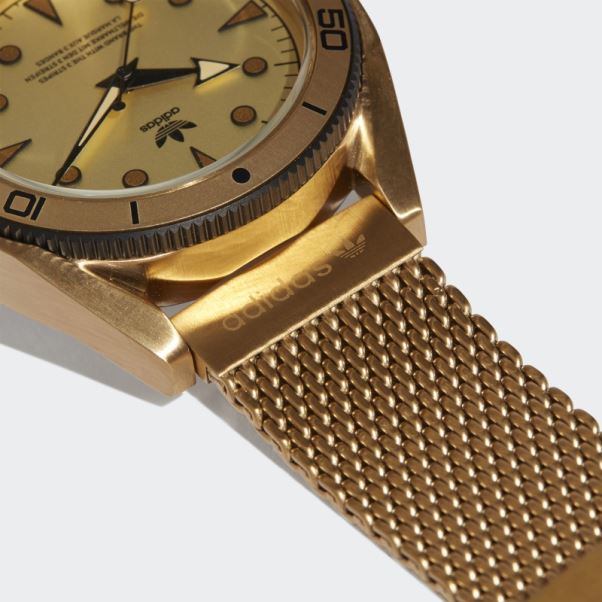 Montre édition Deux M Or Métallisé Adidas