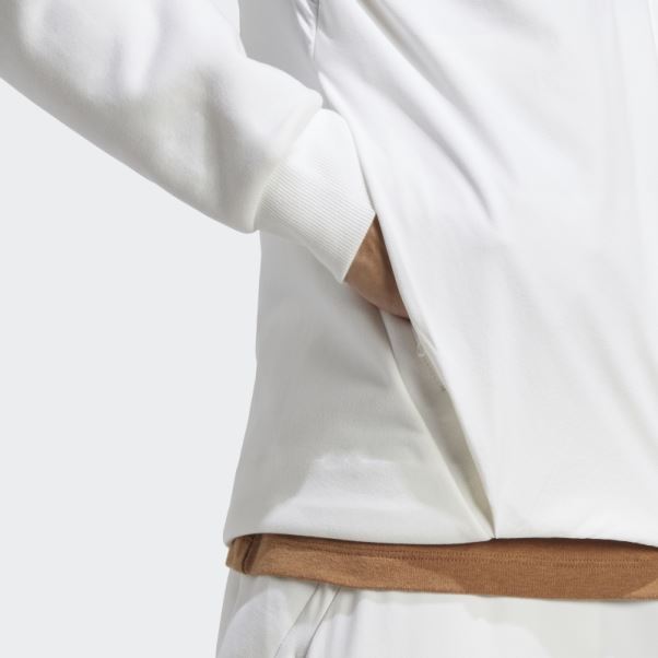 Veste De Survêtement à Fermeture éclair Intégrale Design 4 Gameday Premium Blanche Adidas