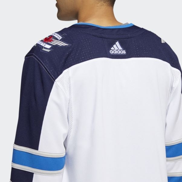 Maillot Adidas Jets Away Authentique Pro Blanc