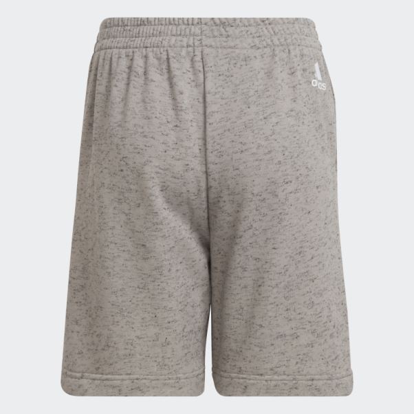 MGH - Future Icons - Short à 3 Bandes Gris Uni Adidas