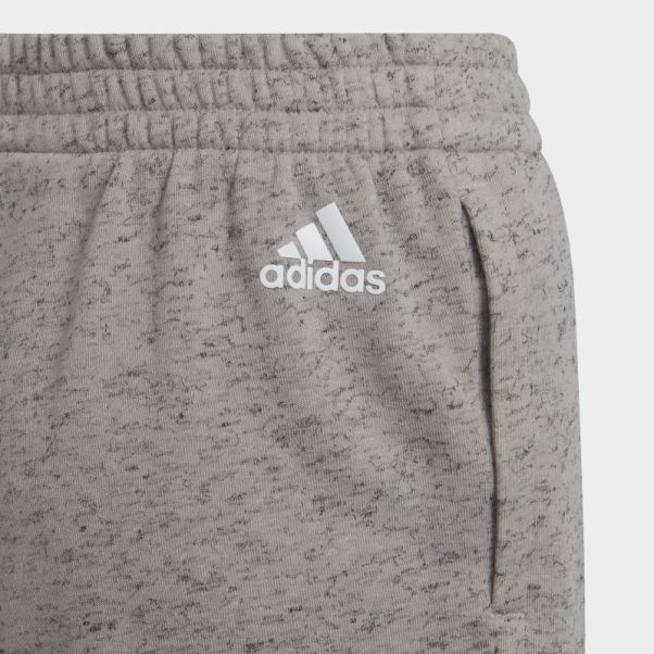 MGH - Future Icons - Short à 3 Bandes Gris Uni Adidas