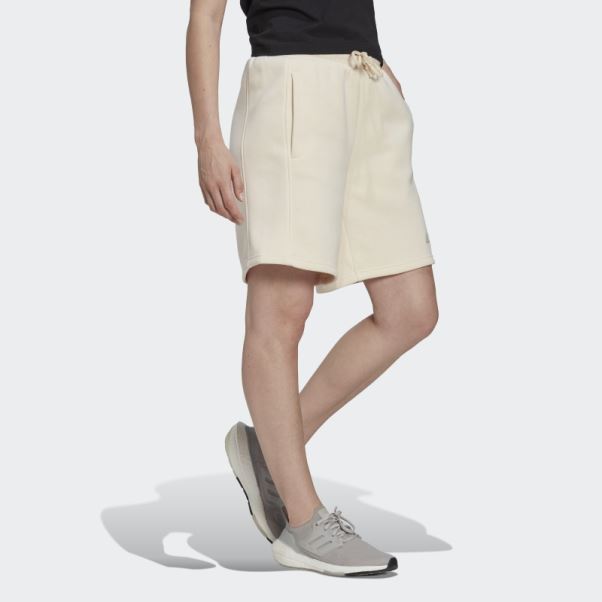 Short Adidas Ecru Tint All Szn Polaire