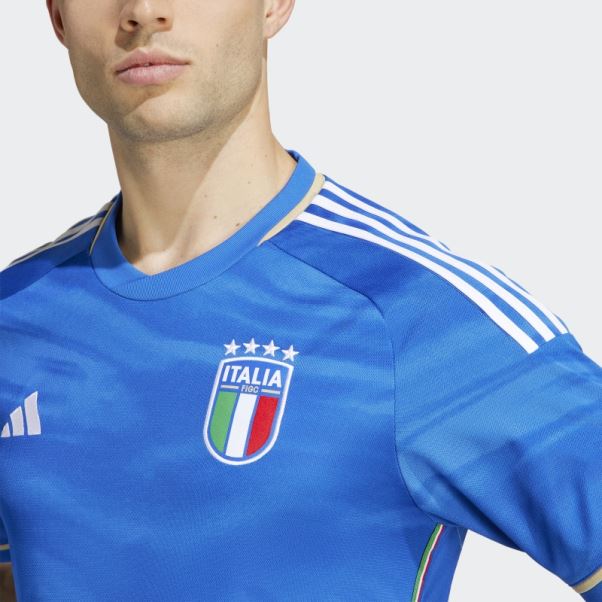Maillot Domicile Italie 23 Bleu Adidas Fashion