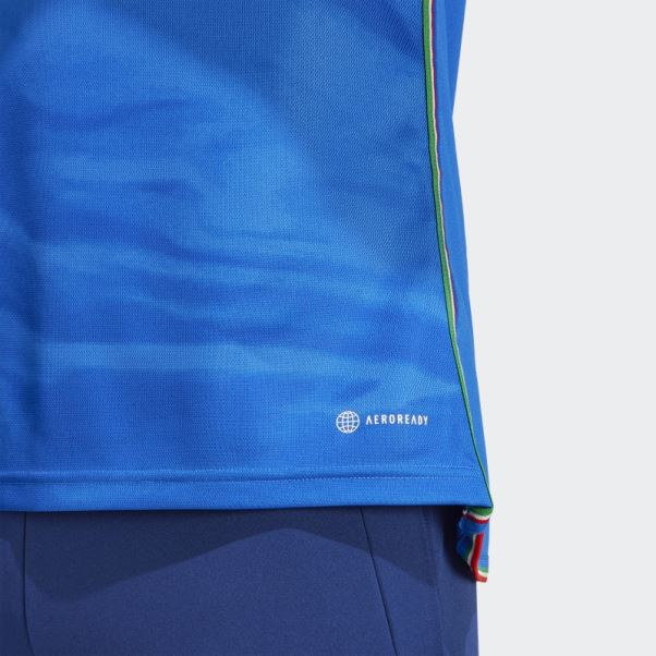 Maillot Domicile Italie 23 Bleu Adidas Fashion