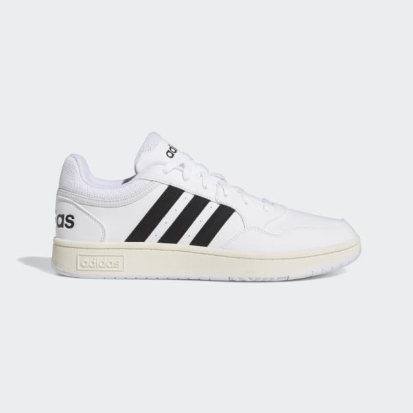 Adidas Hoops 3.0 Low Classic Vintage Chaussures Blanc