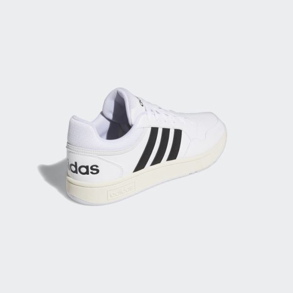 Adidas Hoops 3.0 Low Classic Vintage Chaussures Blanc