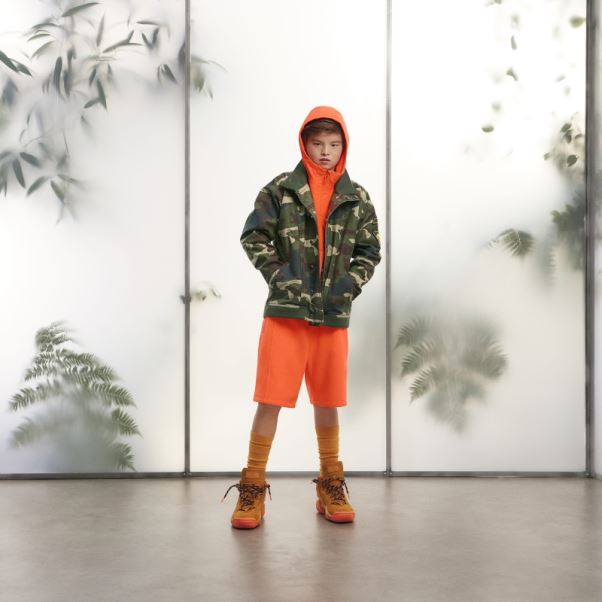 Veste En Toile Imprimé Camouflage Adidas