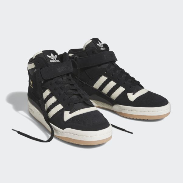 Forum Mid Chaussures Adidas Noir