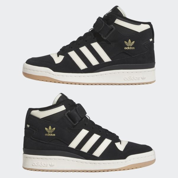 Forum Mid Chaussures Adidas Noir