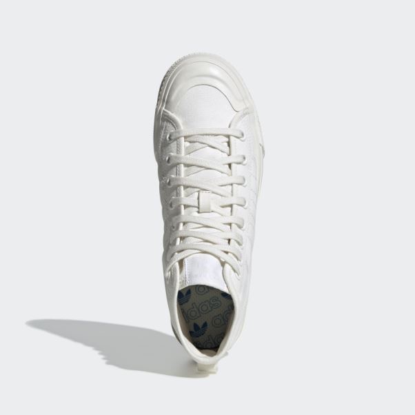 Adidas Nizza Blanc Rf Hi Chaussures