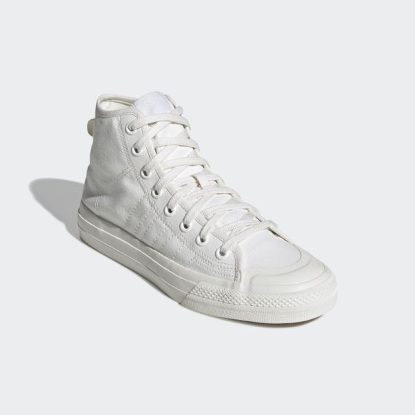 Adidas Nizza Blanc Rf Hi Chaussures