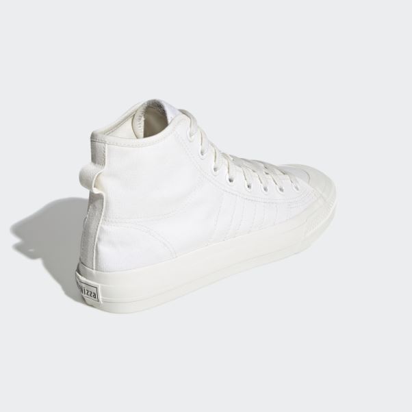 Adidas Nizza Blanc Rf Hi Chaussures