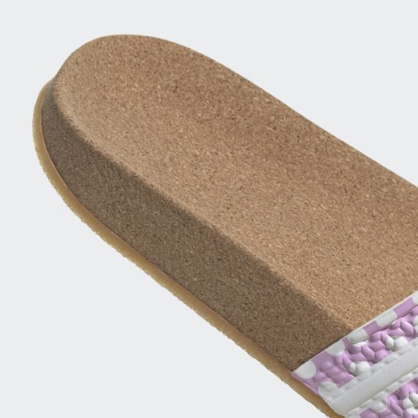 Adilette Slides Adidas Lilas