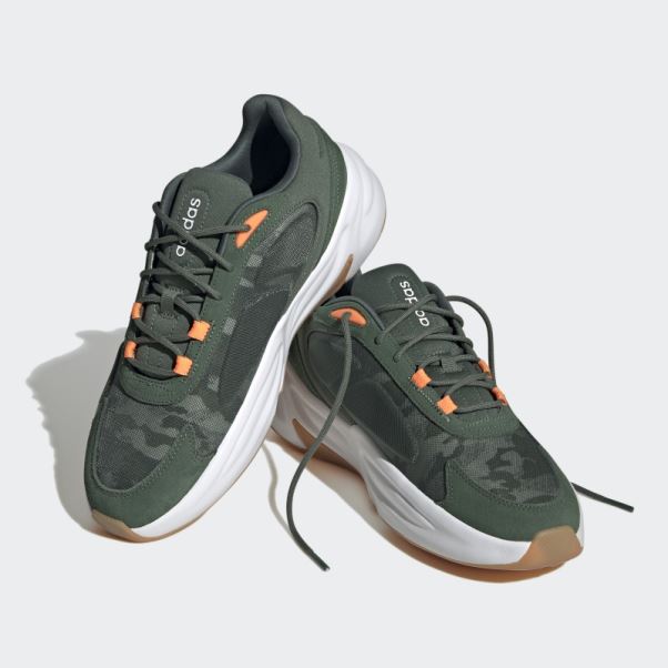 Adidas Ozelle Cloudfoam Lifestyle Chaussures De Course Blanc