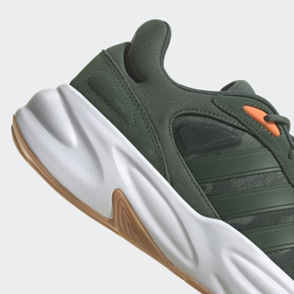 Adidas Ozelle Cloudfoam Lifestyle Chaussures De Course Blanc