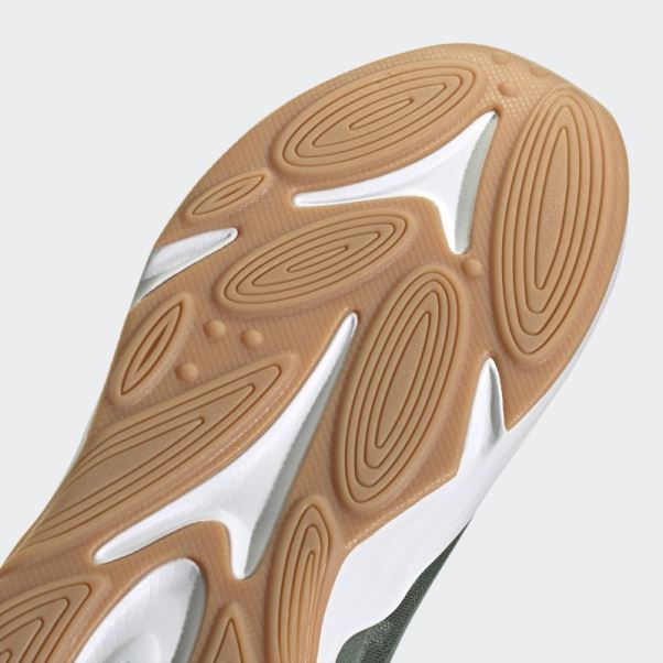 Adidas Ozelle Cloudfoam Lifestyle Chaussures De Course Blanc