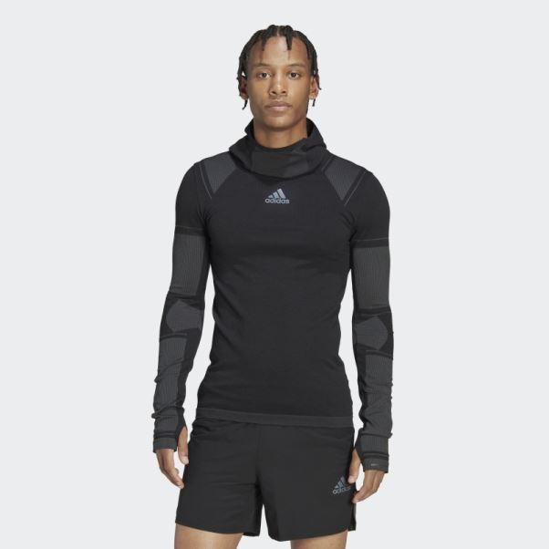 Adidas X-city Manches Longues Noir