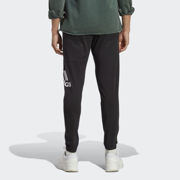 Pantalon De Sport Fuselé En Jersey Simple Essentials Noir Adidas