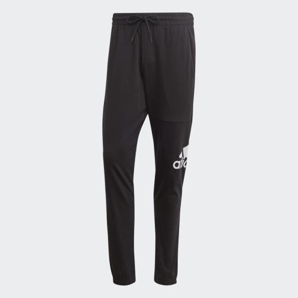 Pantalon De Sport Fuselé En Jersey Simple Essentials Noir Adidas