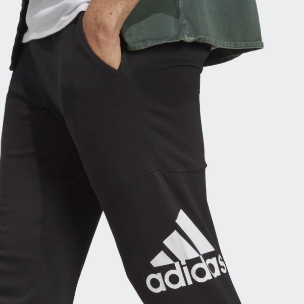Pantalon De Sport Fuselé En Jersey Simple Essentials Noir Adidas