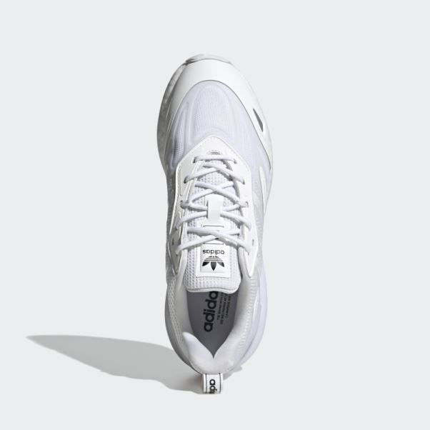 Adidas Zx 2k Boost 2.0 Chaussures Blanches