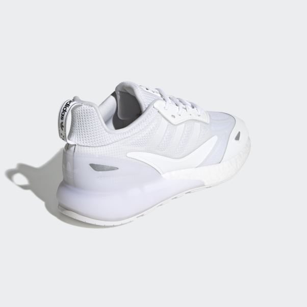 Adidas Zx 2k Boost 2.0 Chaussures Blanches