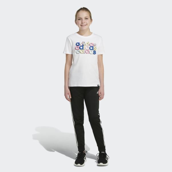 Tee Shirt Adidas Blanc