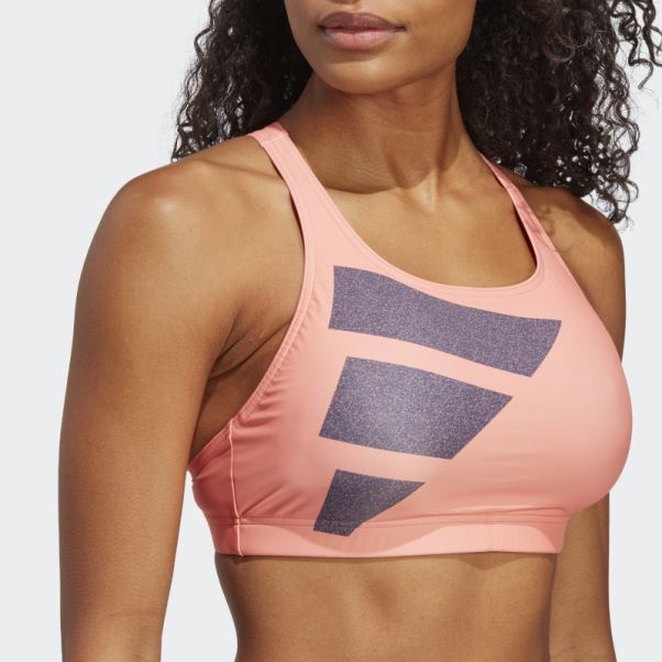 Bikini Big Bars Adidas Corail