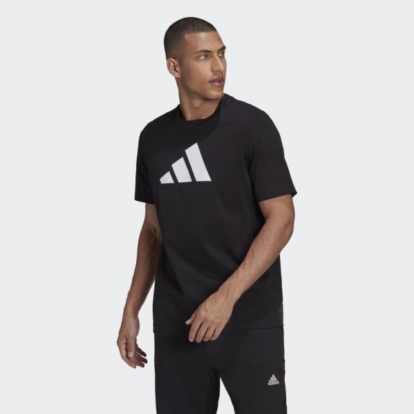 T-shirt Logo Future Icones Noir Adidas