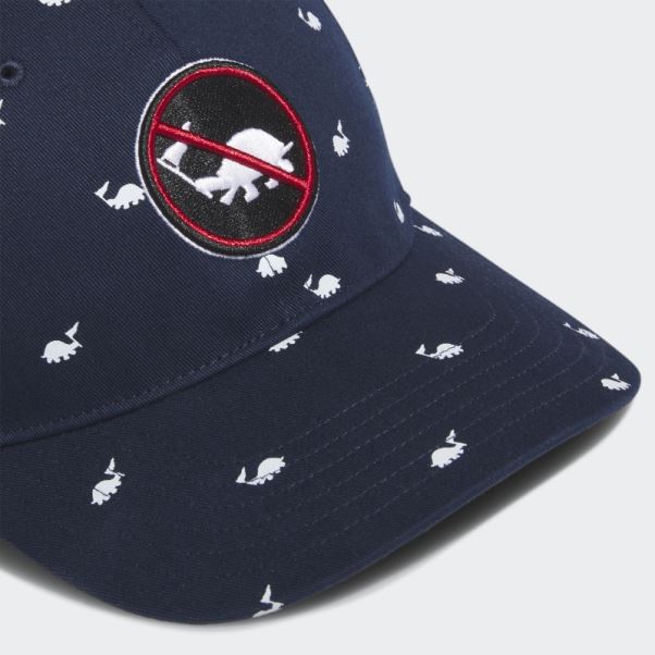 Casquette Adidas No Slow Play Bleu Marine