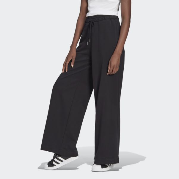 Adidas Pantalon De Jogging Large Adicolor Noir