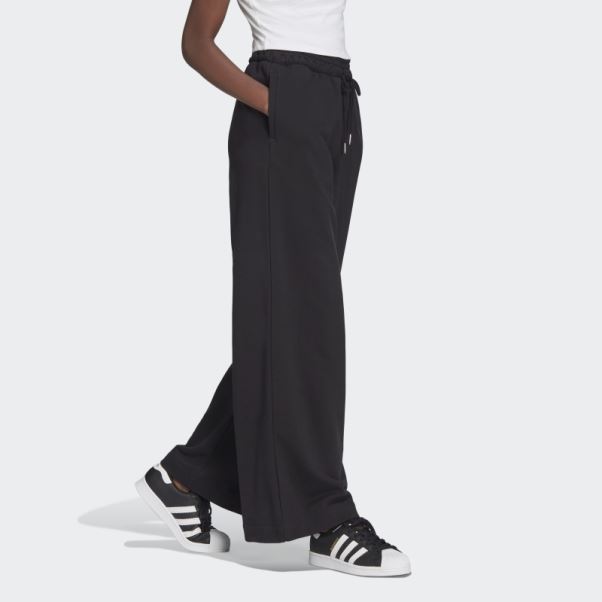 Adidas Pantalon De Jogging Large Adicolor Noir